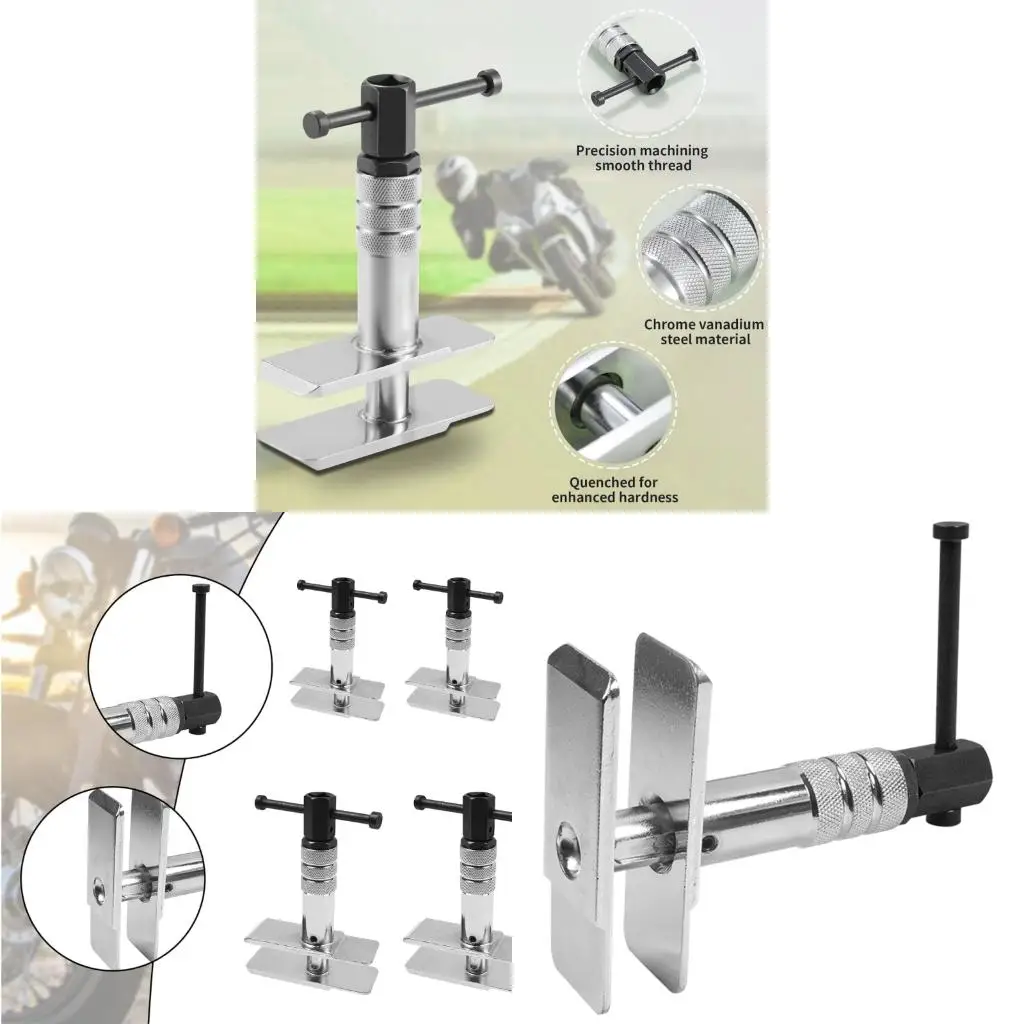

Heavy Duty Motorcycle Brake Caliper Spreader Tool Adjustable for 30-75mm High Strength Iron Construction 500LB Capacity