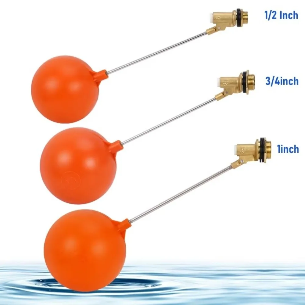 

Stainless Steel and ABS Brass Float Valve Automatic Control Flow Tank Level Controller Float Valve Switch Poultry Livestock