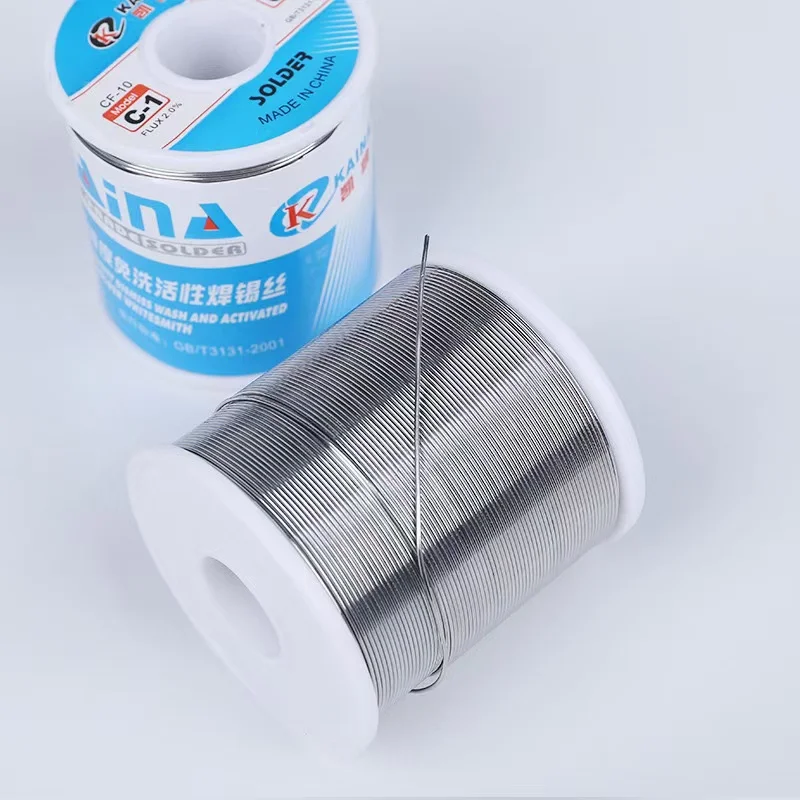 KANA High Brightness No Wash Solder Wire 63 Solder Rosin Cored Wire 450g Tin Wire 0.5mm 0.6mm 0.8mm 1.0mm 1.2mm 1.5mm 2.0mm