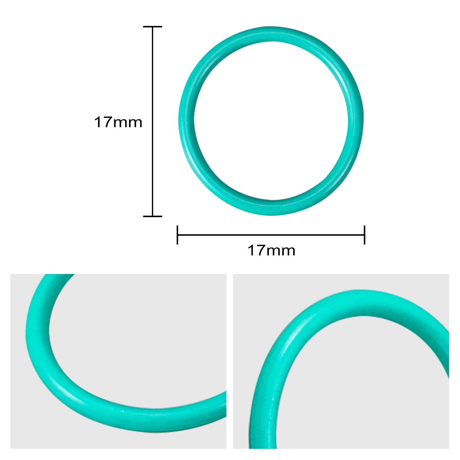 NICECNC For Canam Maverick X3 6PCS Primary Clutch Damper O Ring Fluoroelastomer For Can Am Maverick X3 R RR Max R RR 420230456