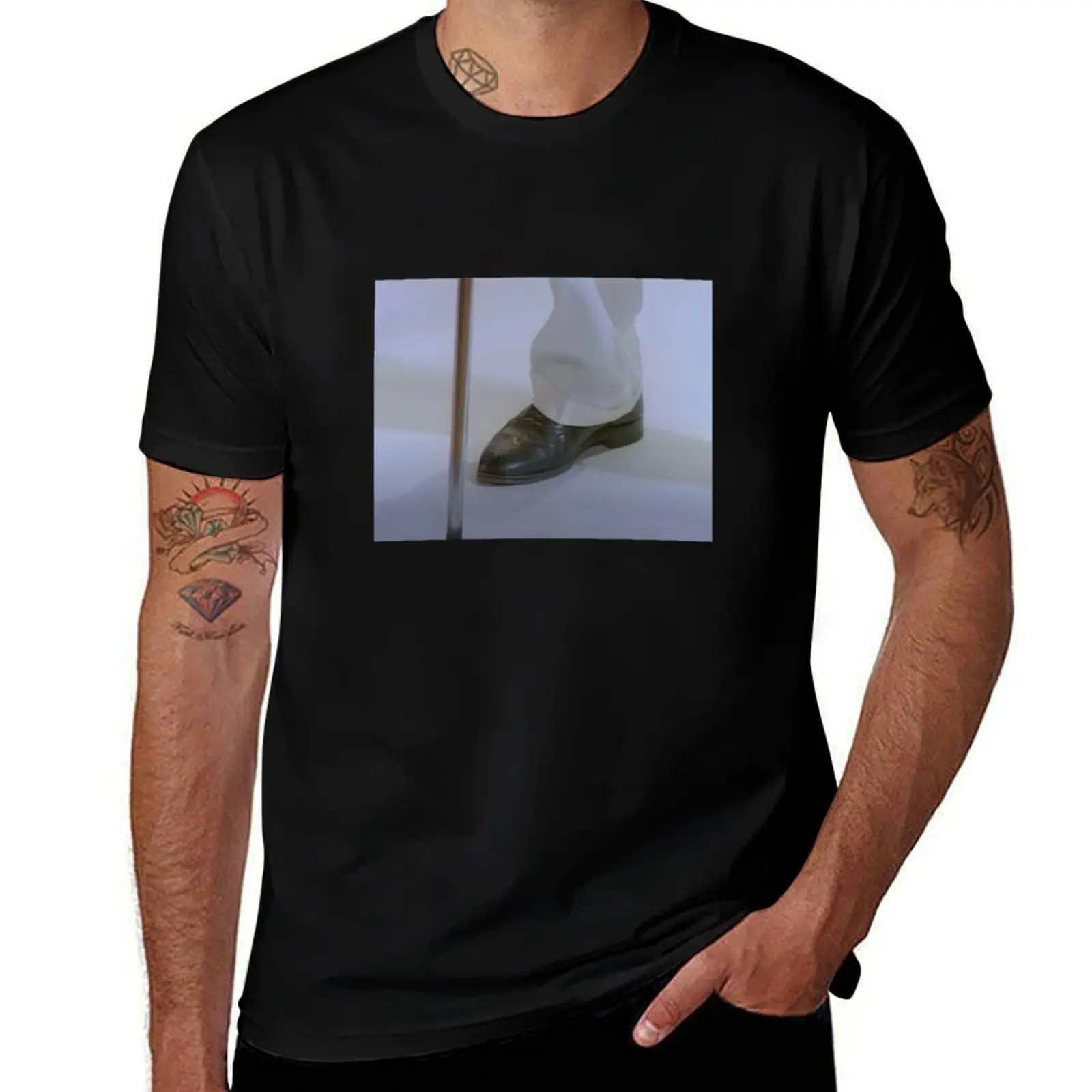 Rick Astley's Shoe T-Shirt Sweat Resistant Workout Tee Shirt T-Shirt