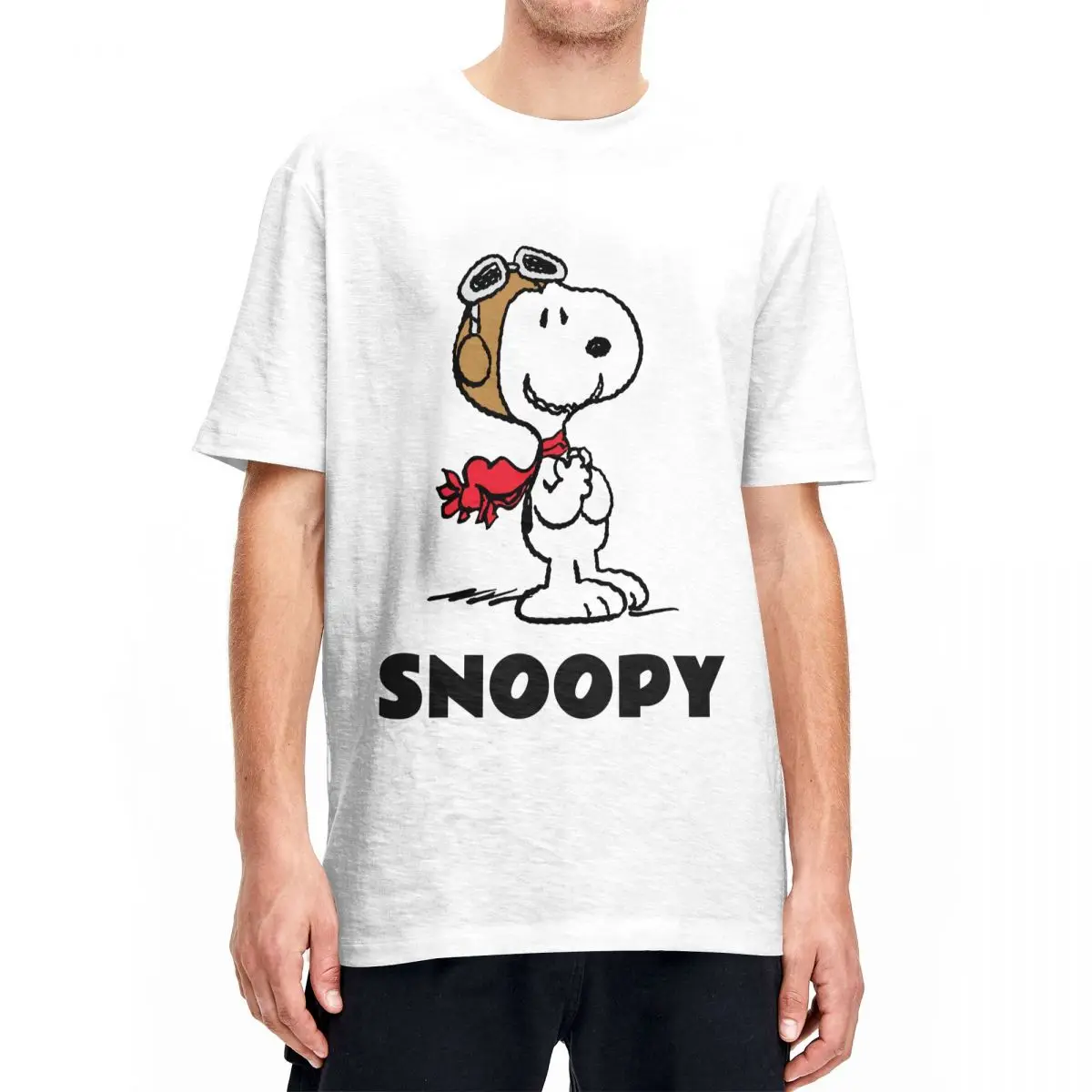 Peanuts Snoopy Flying Women T Shirt Cotton Clothing summer Short Sleeve tshirts men cute cartoon anime T-Shirt casual top tee