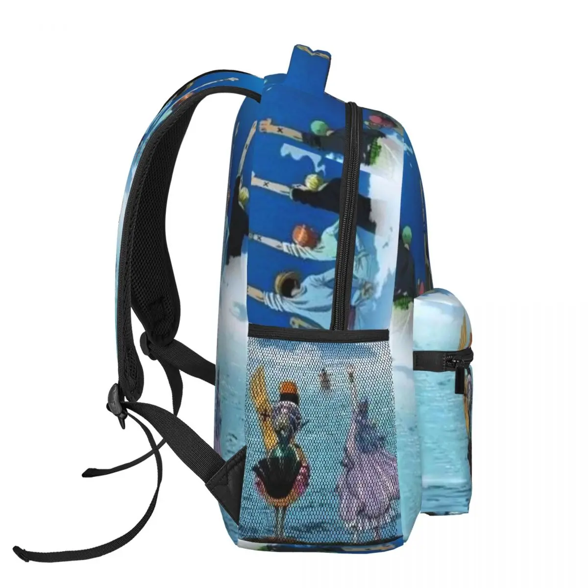 Eendelige Bedrukte Lichtgewicht Casual Schooltas Voor School, Outdoor, Winkelen, Kantoor 17Inch