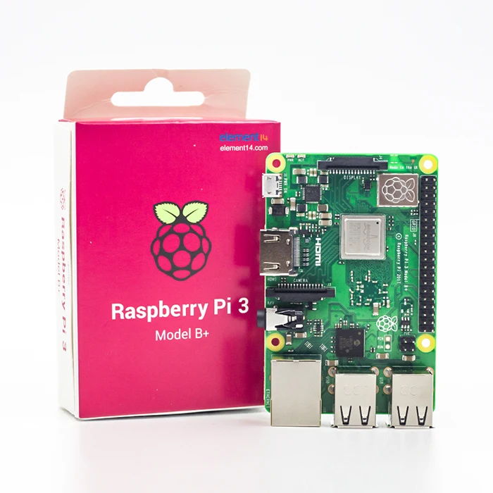 Original In Stock Made In UK Model B 1.4GHz Wholesale Raspberry Pi 3 Model B Plus B+