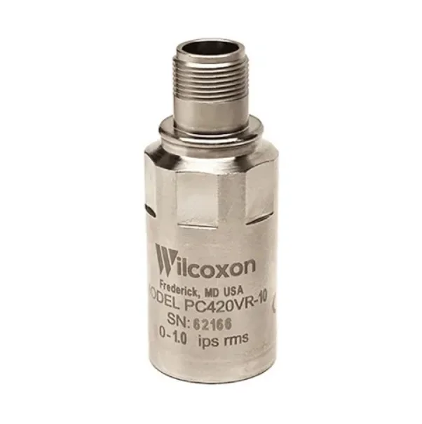 

In Stock Wilcoxon PC420VR-10 Sensor Top exit 105c 4-20mA 5% full scale RMS 1.0 ips 25.4mm-sec 5015 connector Good Price