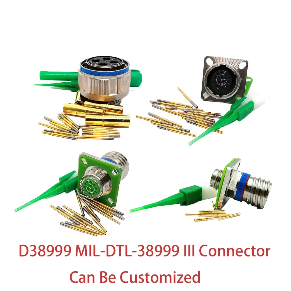 D38999/20WG11PA Circular MIL specification connector 11P FM SZ 21 PIN WL MNT Completely replace Made in Chinese factories