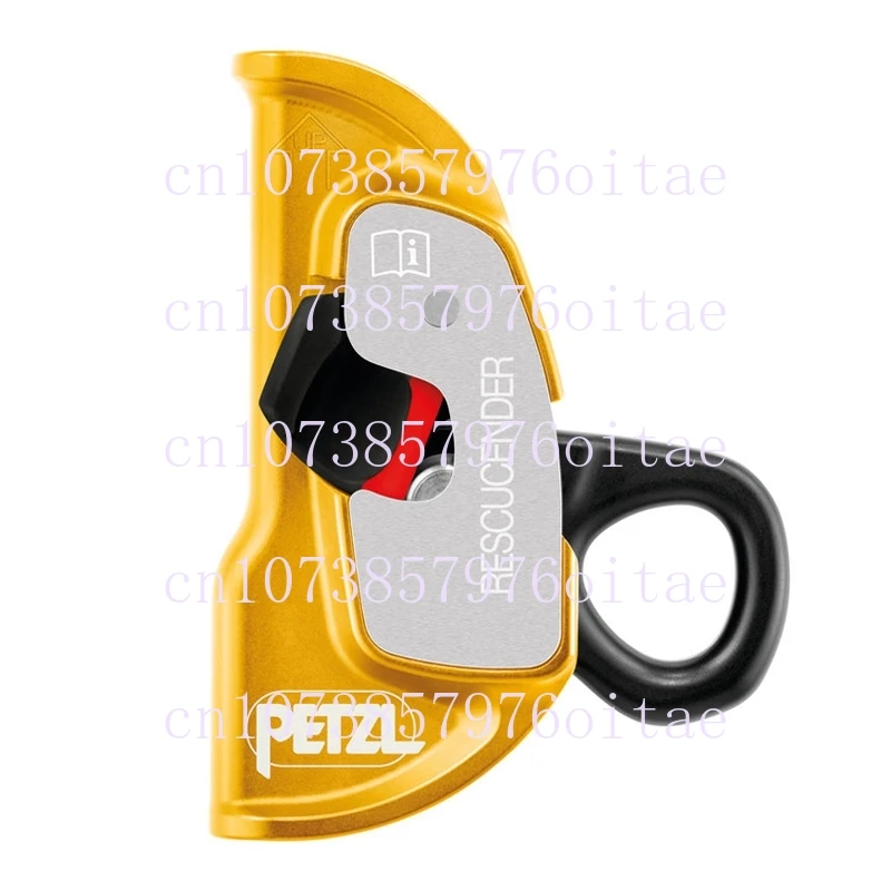 Abrazadera de cuerda de carga PETZL RESCUECENDER CAM francesa B50A