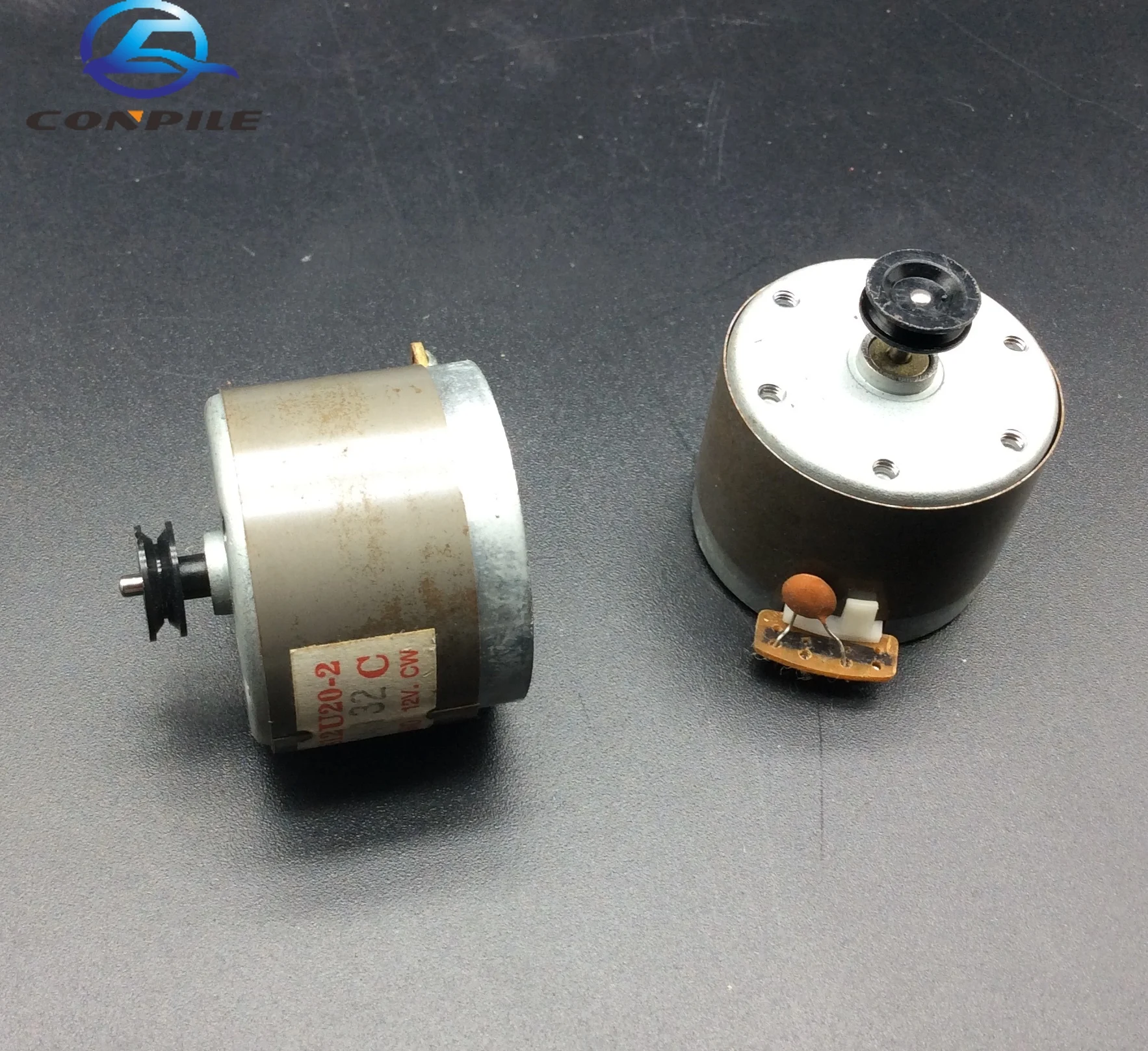 

2pcs 530 two-speed motor for SANKO 12V clockwise CW motor for cassette deck audio player