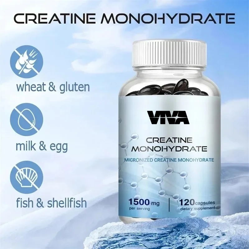 Creatine Monohydrate - Promote Muscle Recovery, Improve Athletic Performance, Improve Energy Endurance, Increase Muscle Mass