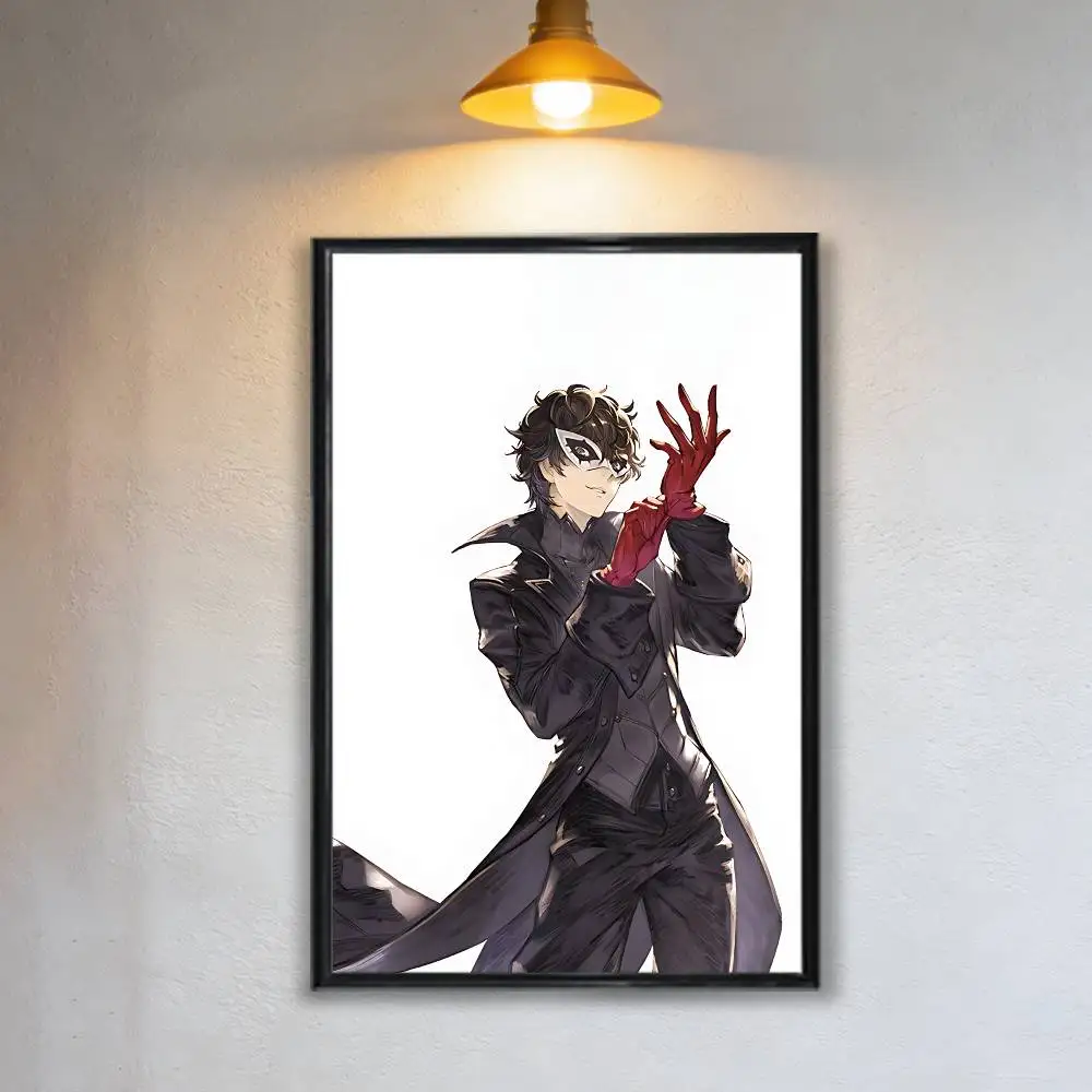 Royal Edition Goro Akechi Joker Persona Poster Prints Wall Art Picture Painting Living Room