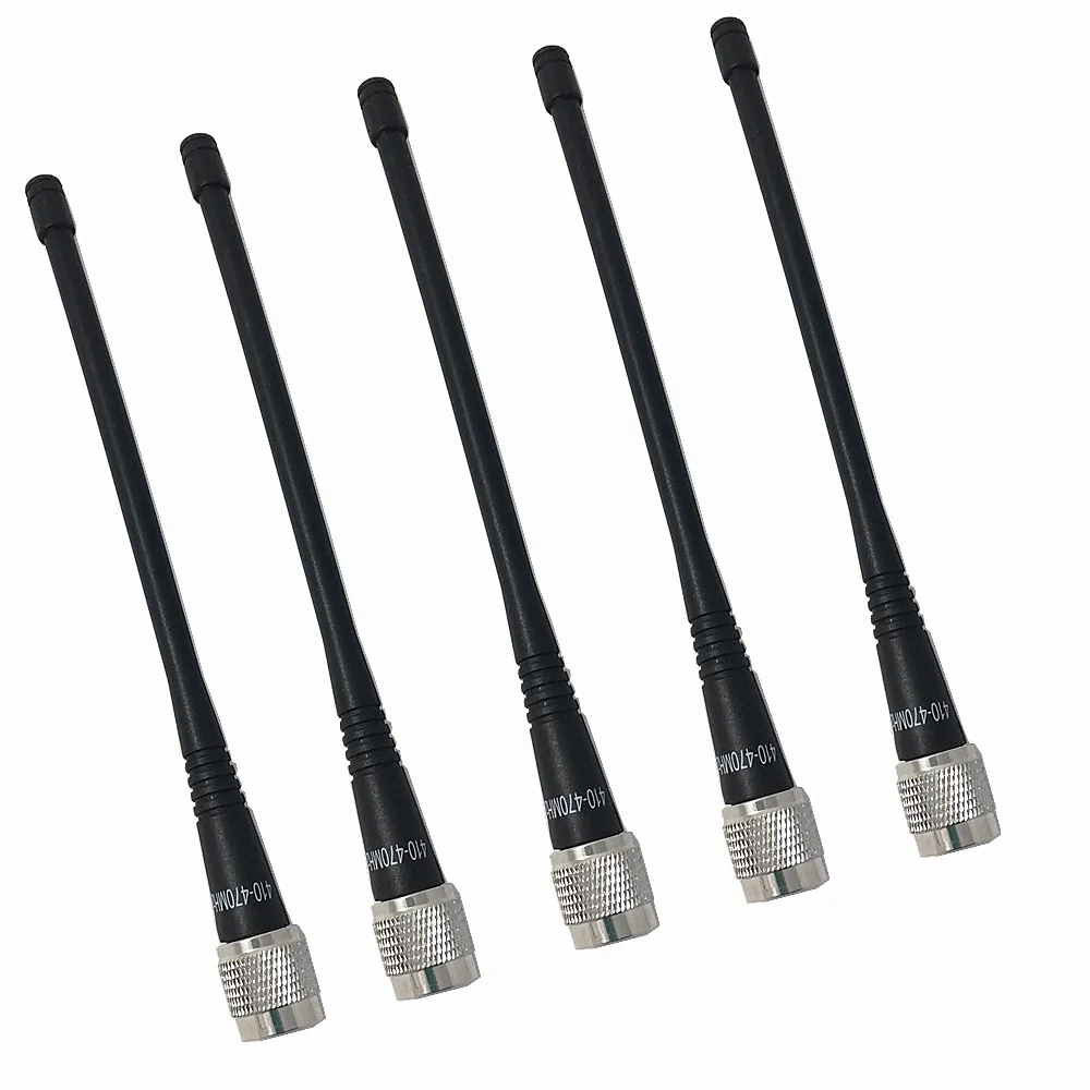 

100%NEW and Reliable Quality 5PCS Whip Rod TNC Port Antenna For Trimble R6 R8 GPS Survey 410-470MHZ Surveying Instruments 4dbi