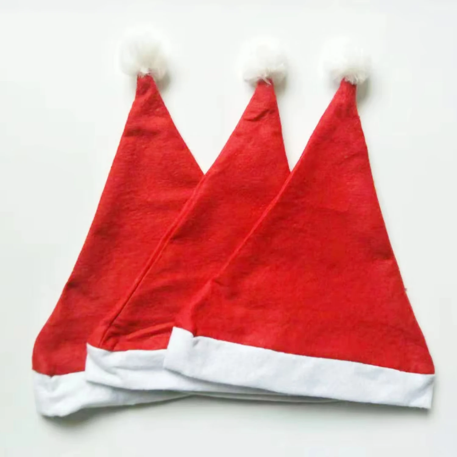 10pcs Merry Christmas Happy New Year  Party Xmas Hats Santa Claus Hat Christmas Hats Tiny hat Mini sombrero