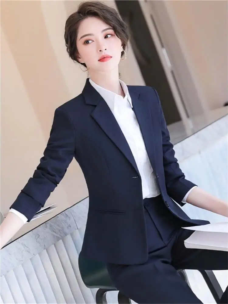プロフェッショナルレディーススーツ 2025 春秋新作 スタイリッシュなワークウェア 面接 フォーマル アウター オルトスベ