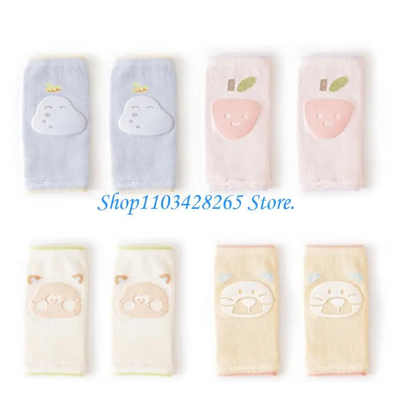 

1 пара гольфов для обучения ходьбе для малышей, дышащая конструкция, наколенники G2TE