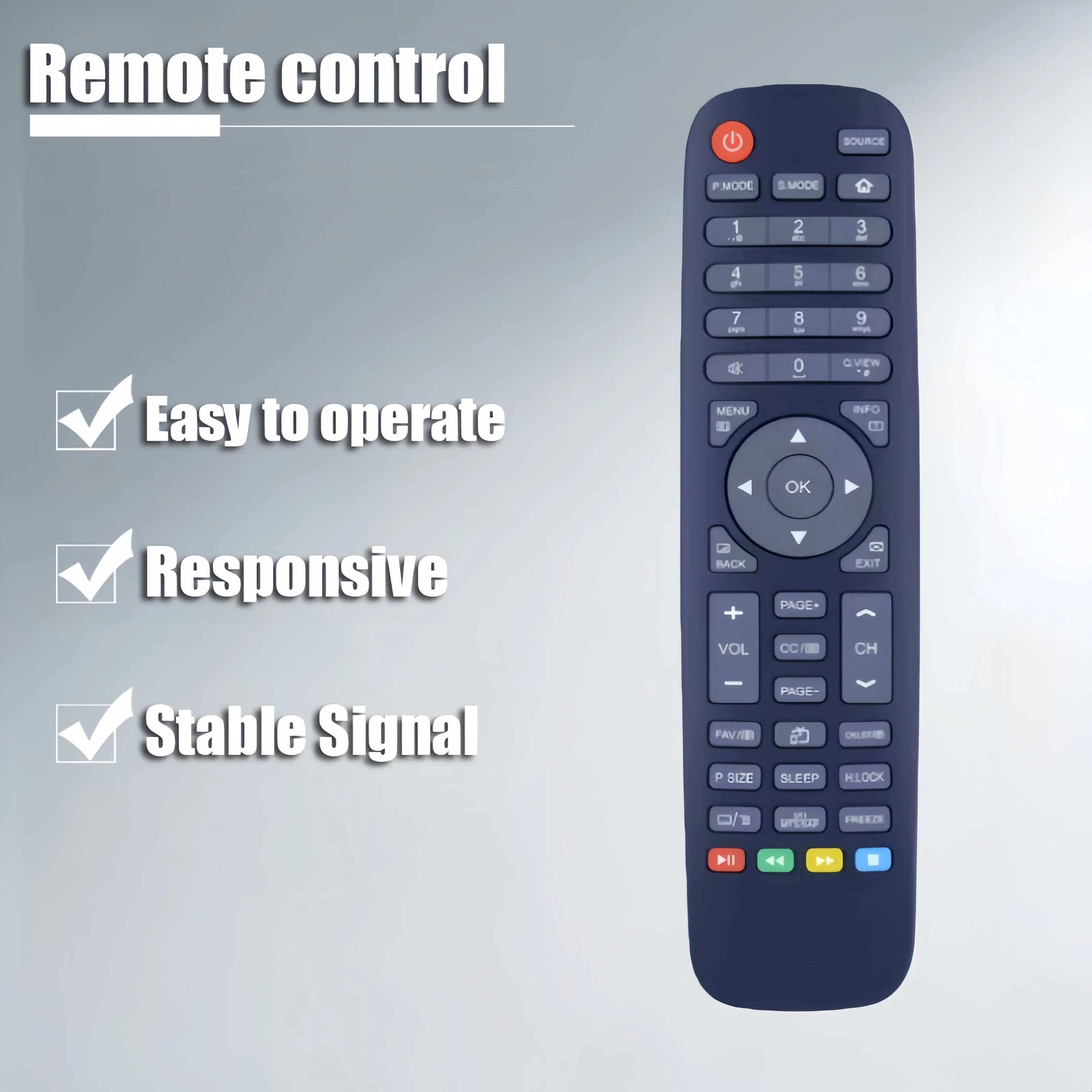 

Applicable to HTRA10H Remote Control HTR-A10H For Haier LED LCD TV LE32B9200WB LE32B9500WB LE32K6000B LE40K6000B LE43B9200WB