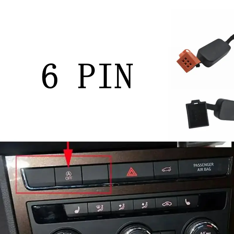 1 Set Start-Stopp-Automatik Deaktivierungsgerät für Seat Ateca 2016-2023 Automatische Deaktivierung Steuerungssensor Steckerkabel Motor-Auswahlschalter – Detail 2