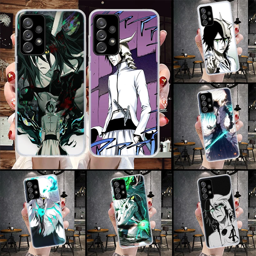 Bleach Ulquiorra Cifer 4 Soft Phone Case For Samsung Galaxy S26 S25 Edge S24 FE S23 S22 Ultra S21 Plus S20 + Art Fundas Back Cov