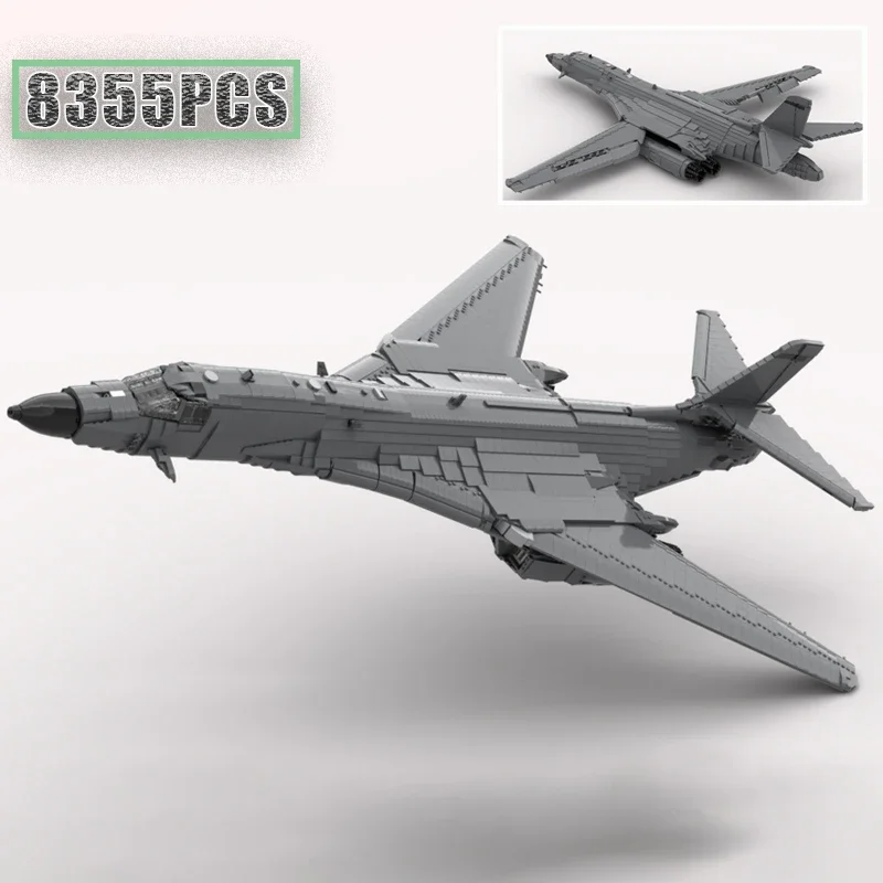 

2023 NEW MOC-163732 B-1 Lancer 8355PCS Model Buiding Kit Block Self-locking Bricks Birthday Christmas Gift