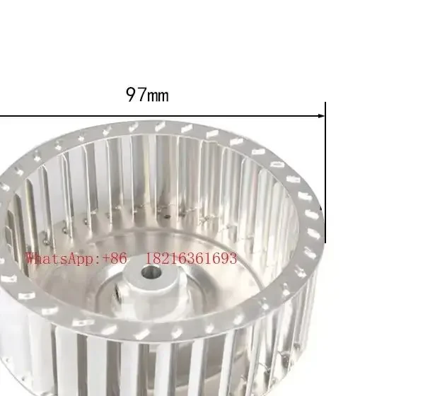 2026GOOD Turbine multi-vannes, arbre de ventilateur, nouveau moteur à pales centrifuges en aluminium, petit impeller, DI 6mm, 8mm
