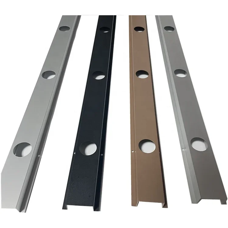 Custom Color 5hole 30mm Led Light Single Double Track Aluminum Profile for Point Light Holiday Christmas Decoration
