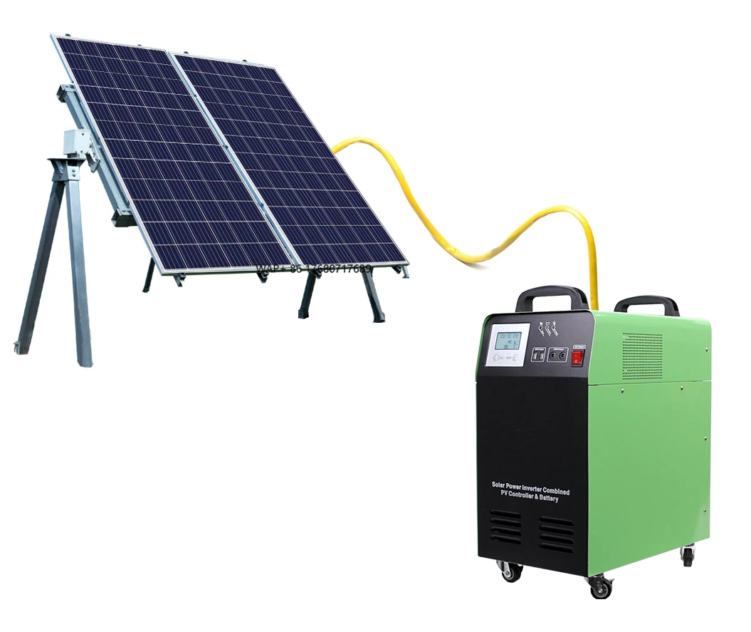 

Portable Solar Power Station Generator 1500w 2400Wh Solar System