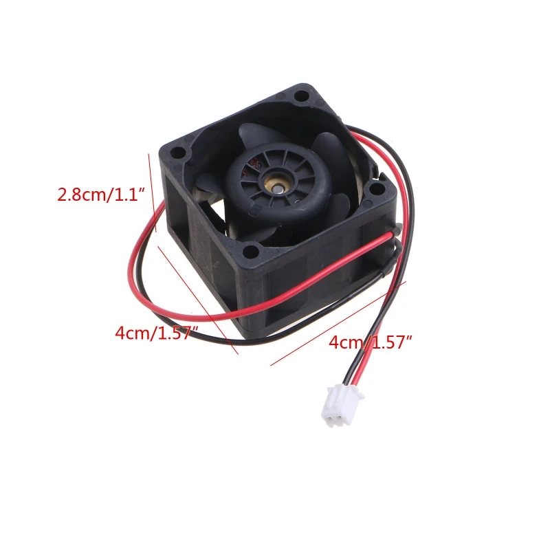 40mm potente ventola di raffreddamento 14000r per AVC 4028 12V 1A Fans ventole Server ad alta velocità 40x40x28mm doppio cuscinetto a sfere 2pin X3UF