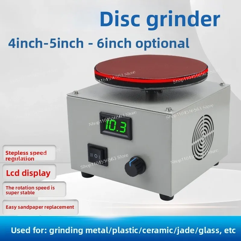 4/5/6 Inch Sanding Pad Electric Grinder - Mini Multifunctional Bench Polisher for Home & DIY