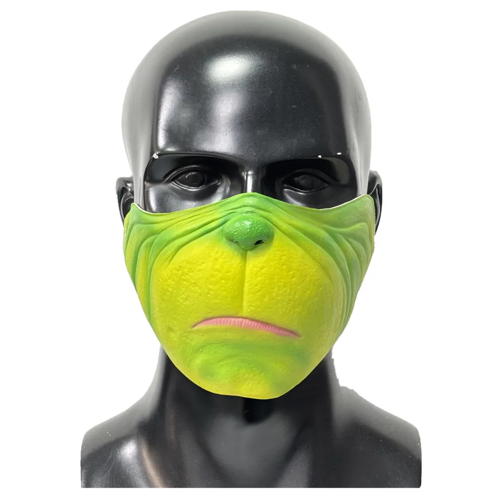 Die Weihnachts-Cosplay-Maske, Naturlatex-Maske für Weihnachtsfeiern, Cosplay und Kostümpartys – Detail 1