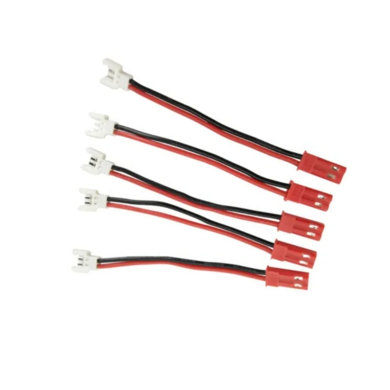 UDI U818 MJX X400 Syma X5C JST Line Port Charging Connector Cable Wire for RC Car Boat Drone Quadcopter 5Pcs