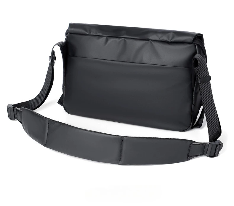 New Casual Men's Single-shoulder Bag, Fashionable Large-capacity Crossbody Bag, Simple Water-resistant Outdoor Storage Handbag