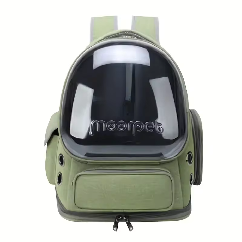 Transparent Pet Carrier Bag Outdoor Travel Backpack for Cats Breathable Ventilated Cat Carrying Bag Pet Supplies
