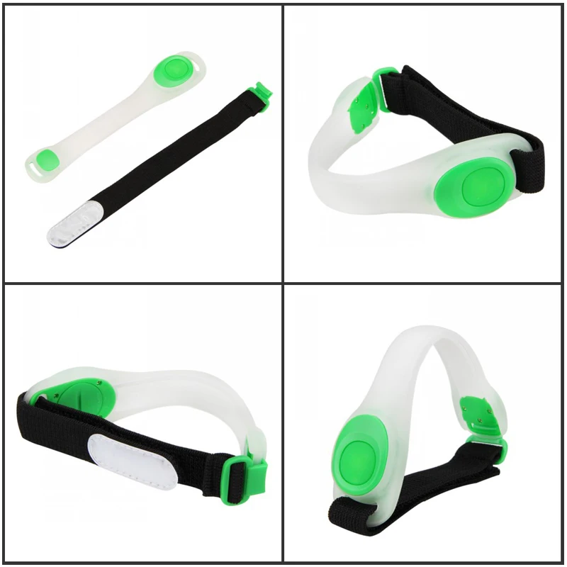 Night Safety LED Running Armband Reflective Light Belt Arm Strap Sport Jogging Cycling Bracelet