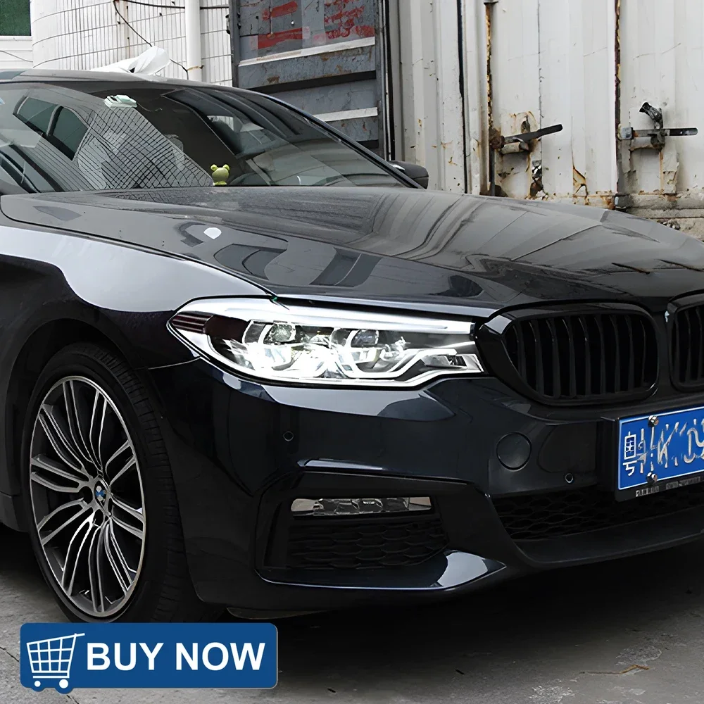 

Автомобильная фара в сборе для BMW 5 серии G30 G38 2018-2020, обновление, высокая конфигурация, светодиодный динамический объектив проектора, аксессуары для инструментов
