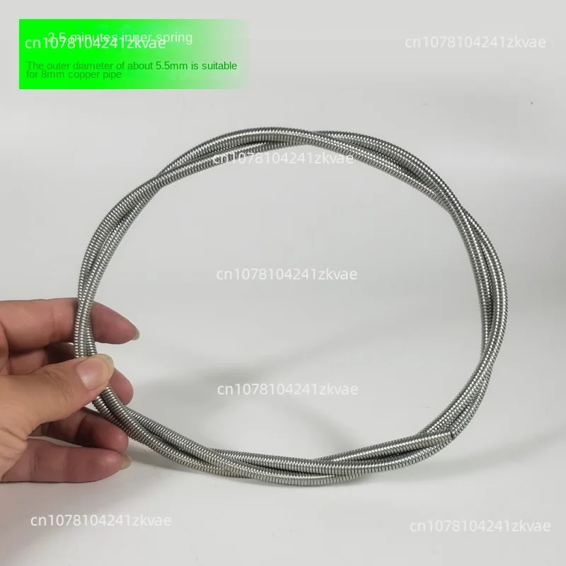 Internal copper pipe bending spring for Air Condition Stainless Steel 10-19mm manual bending Pipeline Spring Tube Bending Tool