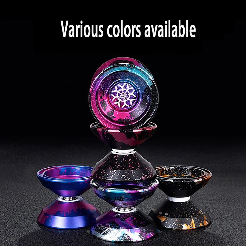 Professional Magic Metal Yoyo Brinquedos para Crianças, Brinquedos Esportivos Clássicos, 10 Rolamentos de Esferas, Liga, Alumínio, Alta Velocidade, Monociclo