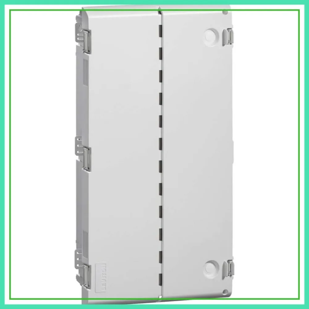 

28 Inch Wireless Structured Media Center with Vented Hinged Door, White