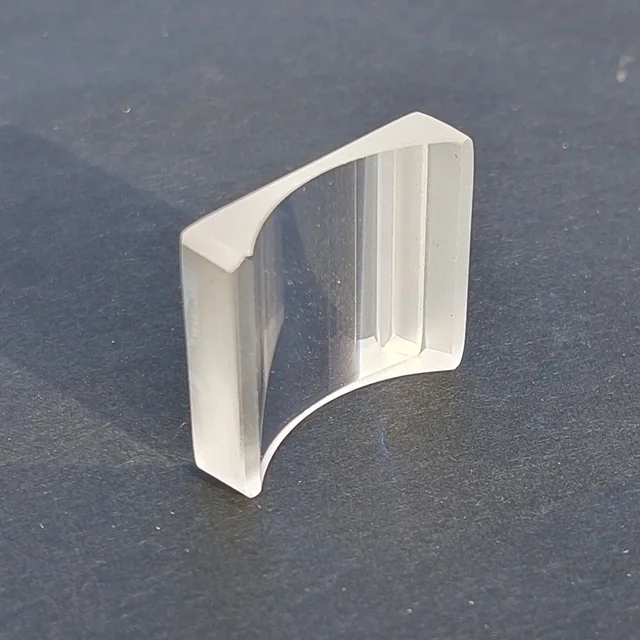 Szkło optyczne K9 soczewki cylindryczne płaskie wklęsłe kwadratowe 32x30, ogniskowa-32mm