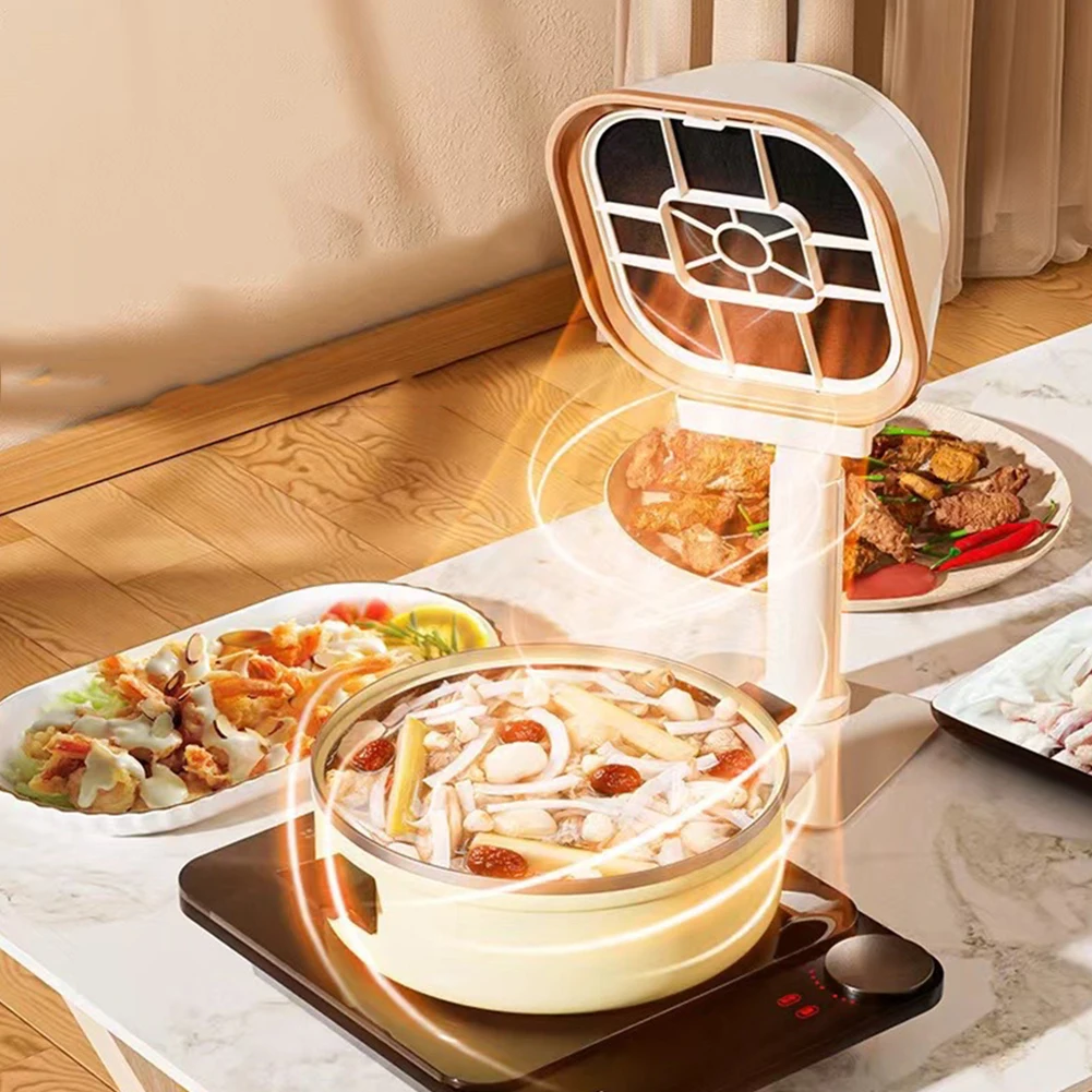 Compact Kitchen Vent Indoor Air Cleaner ABS Material Easy To Clean Indoor Use Kitchen Appliance Kitchen Ventilation