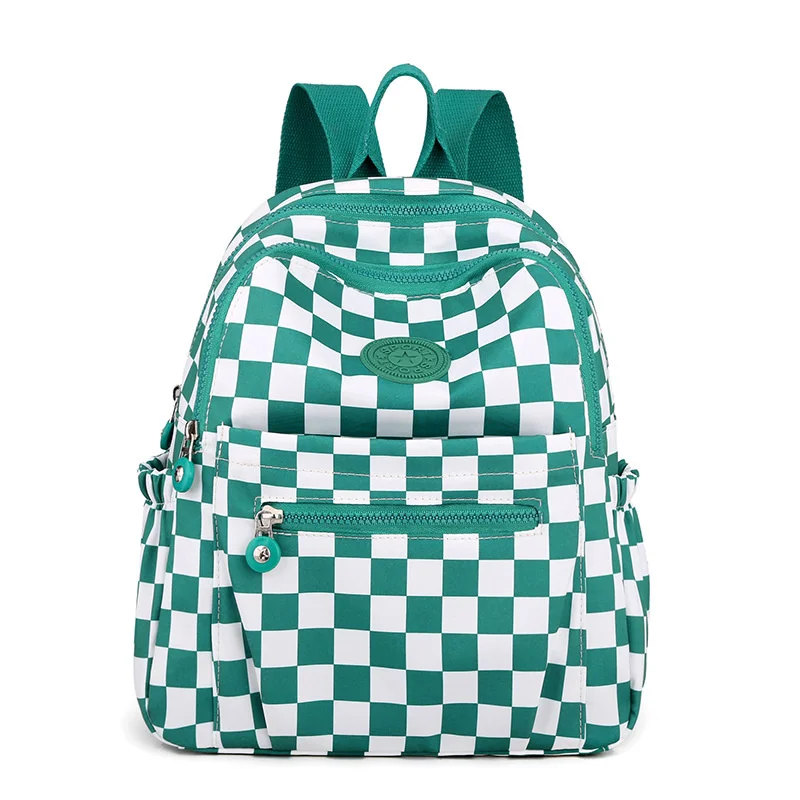 Mochila de tela Oxford para mujer, nueva mochila de viaje ligera y fresca, a la moda, 2022