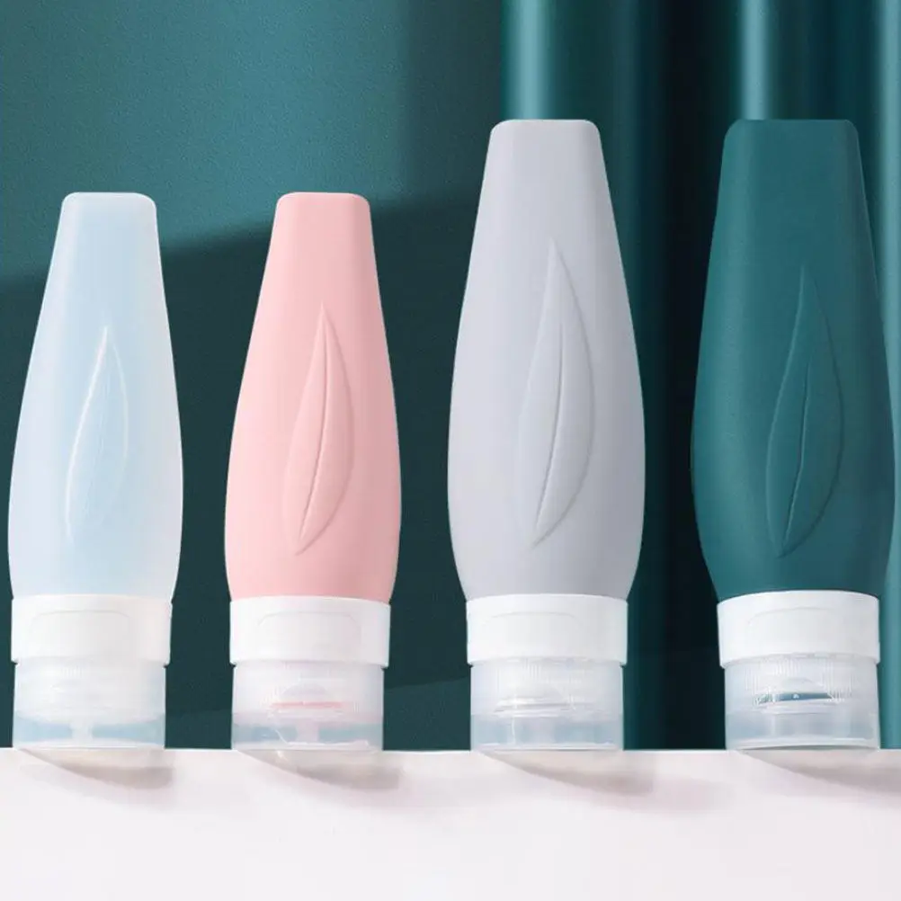 

Набор силиконовых дорожных бутылочек: компактные многоразовые емкости для косметики и средств по уходу за кожей, портативные контейнеры для путешествий