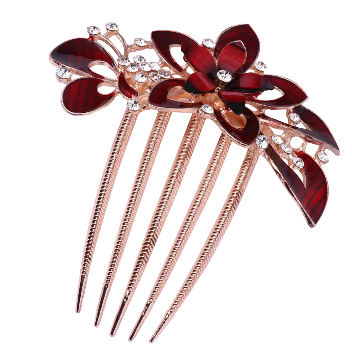 Costume Accessories Hair Ornament Wedding Headdress Fashion Headwear Bride Comb Flower Earrings