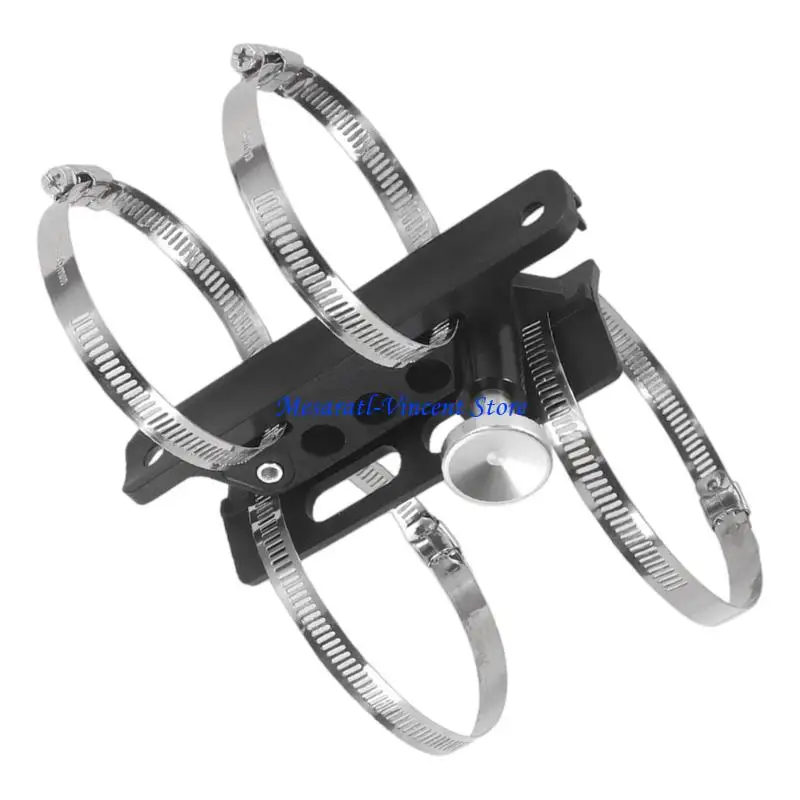 A70F Extinguishers Bracket Using Adjustable Clamps for Easy Mounting on 1.75-2Inch Roll Cage Without Body Damage