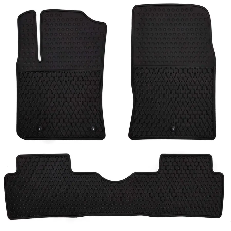 

Floor Mats Custom Fit for Hyundai Kona 2018 2019 2020 2021 2022 2023 Non Electric Models Odorless Washable Heavy Duty Rubber All