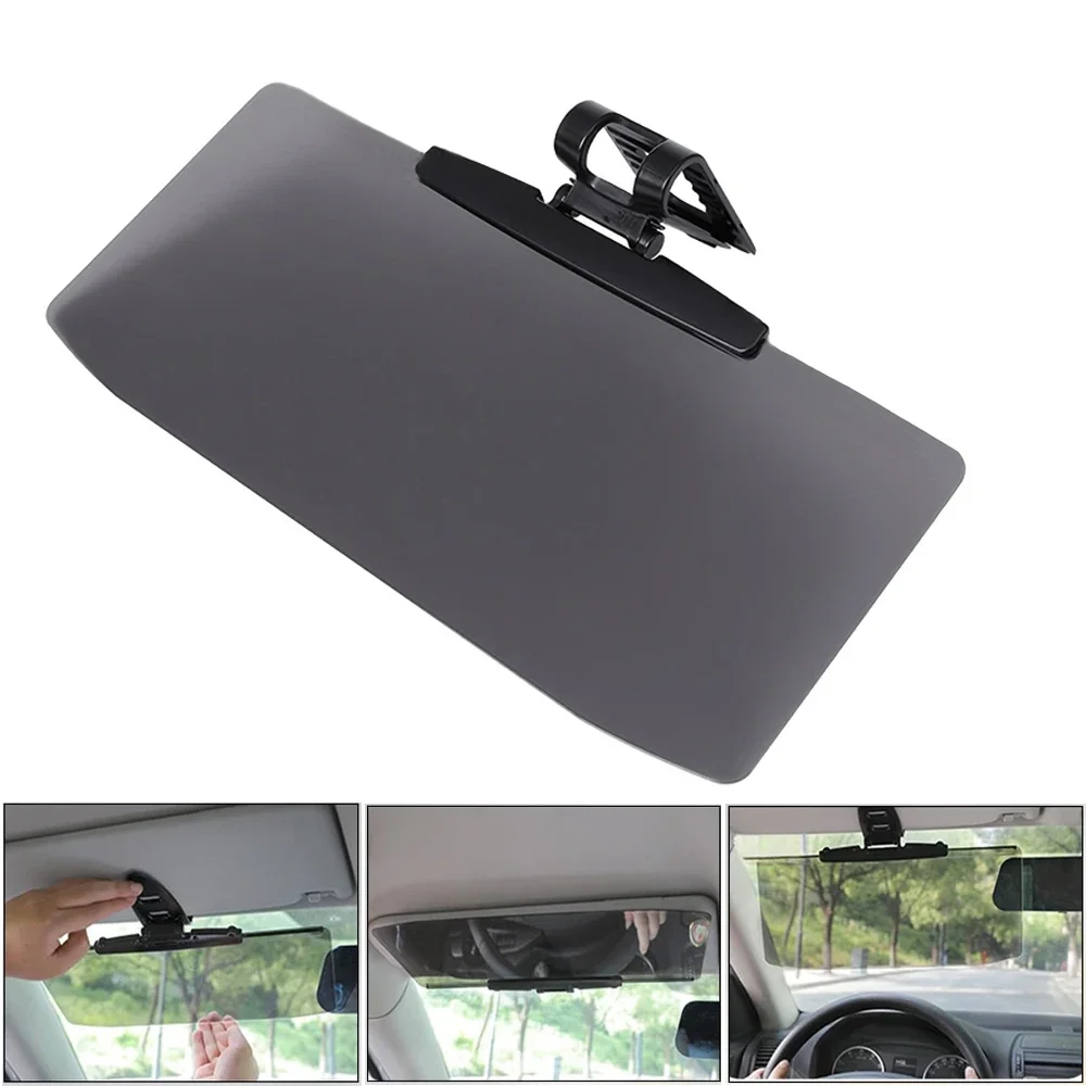 1PCS Car Visor Extender Windshield Sun Blocker Anti-Glare Weatherproof Sunvisor Extension Car Adjustable Rotation Sun Blocker