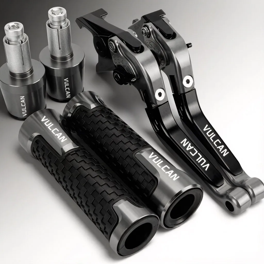 

For KAWASAKI VULCAN S 650 650cc VERSYS 1000 2015-2023 Motorcycle Clutch Lever Brake Levers Handlebar Handle Hand Grips Ends