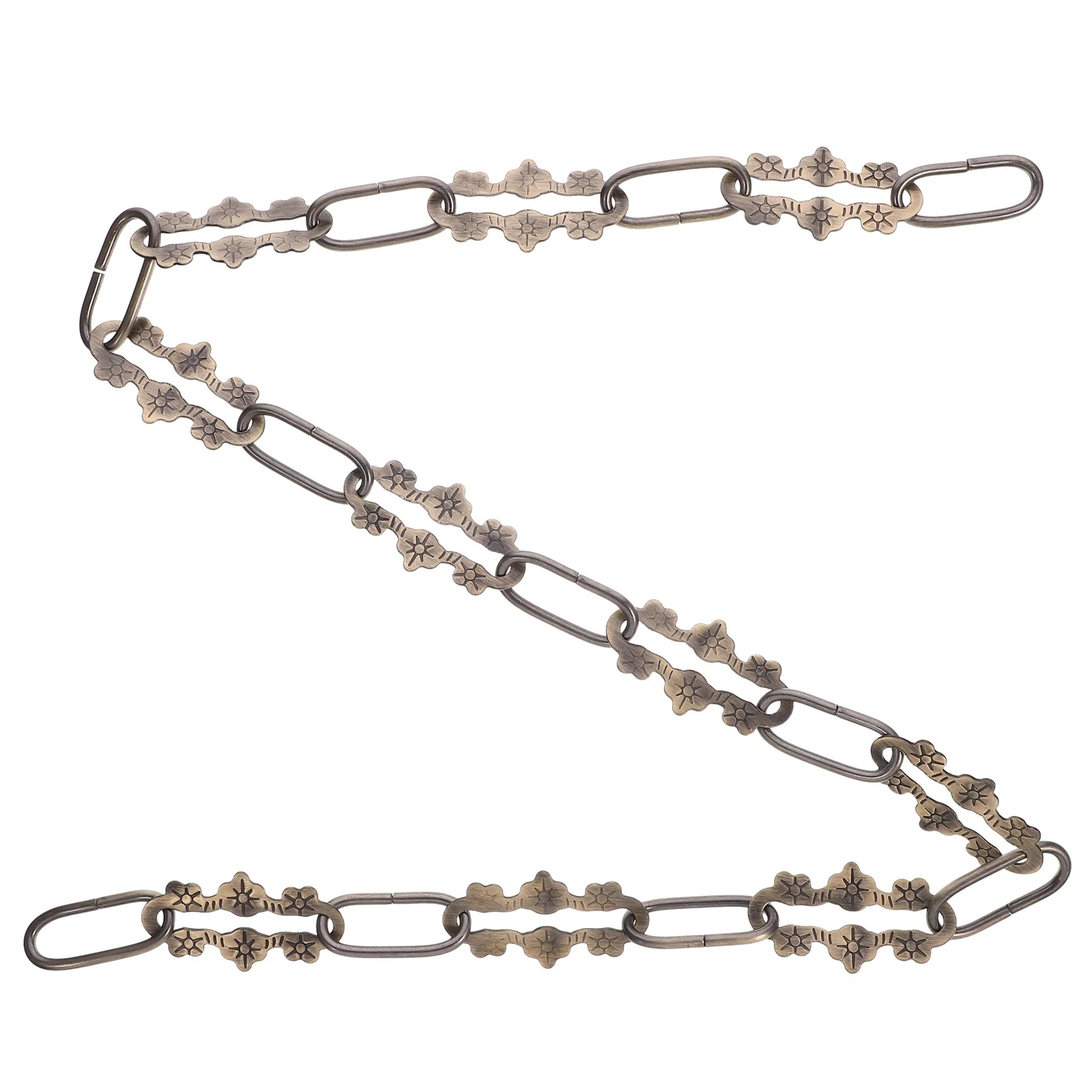 Heavy Duty Metal Hanging Extension For Lamp Chandelier Decorative Light Fixture Pendant Chain Adjustable Length Copper Finish