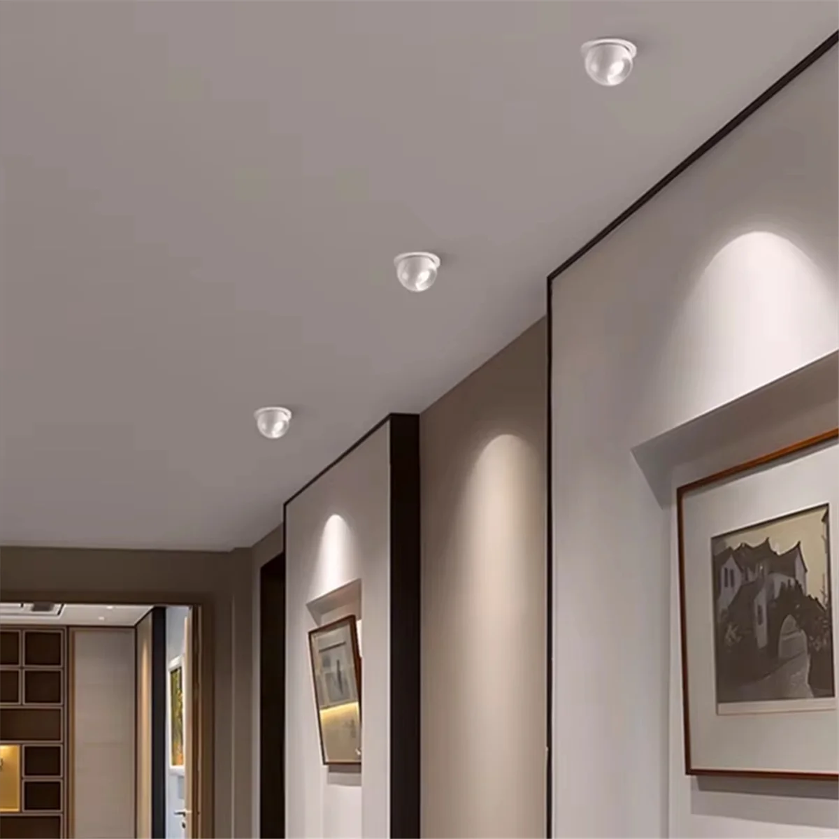 

NOCM Встроенные вращающиеся светодиодные потолочные светильники с антибликовым покрытием COB Точечные светильники Потолочный светильник для домашнего освещения