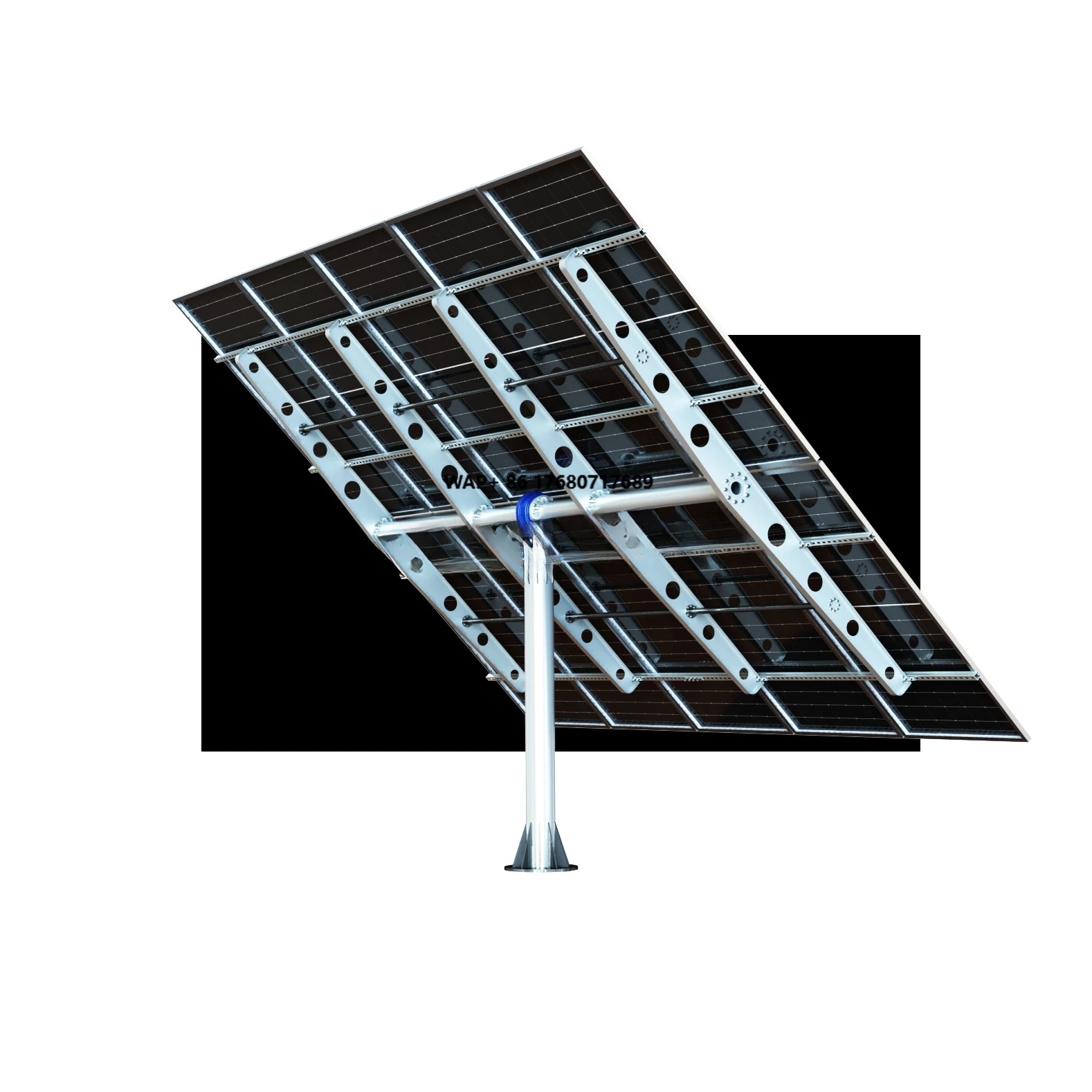 Solar Energy System Complete Solution for Home or Farm with Solar Tracker Inverter Battery Energy Storage KIT On/Off Grid