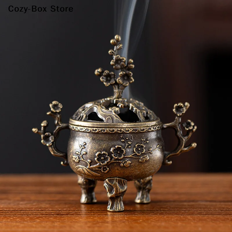 [ZY]Vintage Alloy Incense Burn - Home Fragrance Miniso review and price