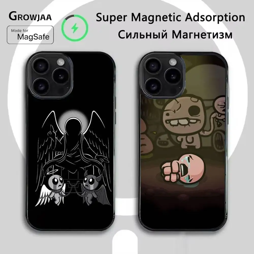 

Game The Binding Of I-Isaac Phone Case For iPhone 16e,16,15,14,13,12,11,Plus,Pro,Max,Mini Magsafe Magnetic Wireless Charging